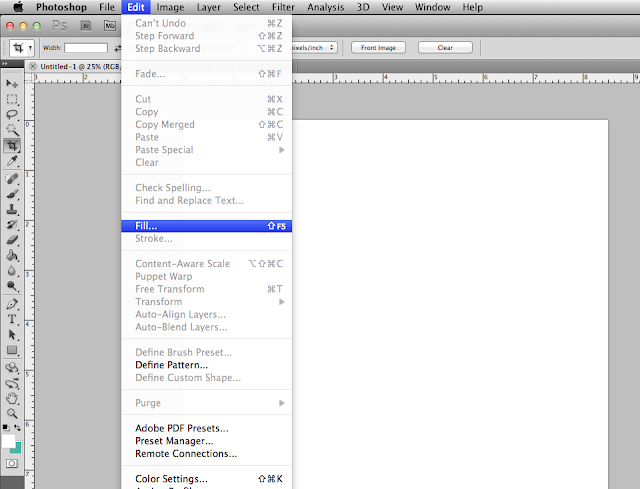 Ruffled Sunshine: Photoshop Tutorial | Using FILL to make your own ...