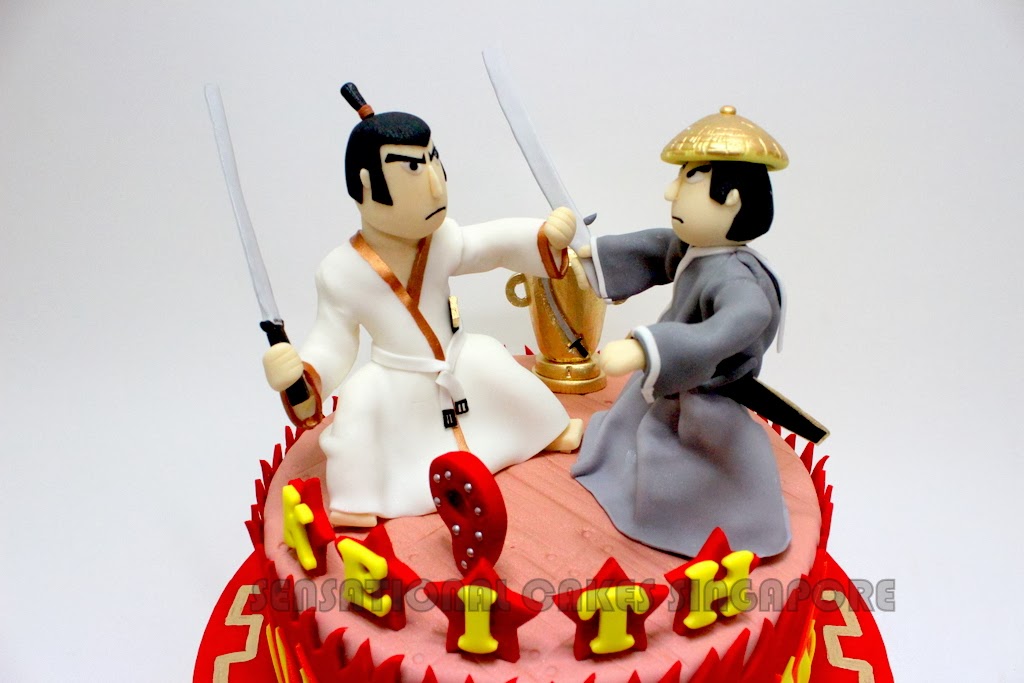 The Sensational Cakes SAMURAI WARRIOR CAKE SINGAPORE / SHOGUN NINJA