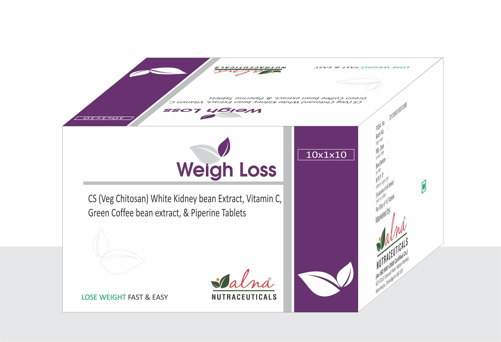 Alna Weigh Loss Weight Loss Tablets