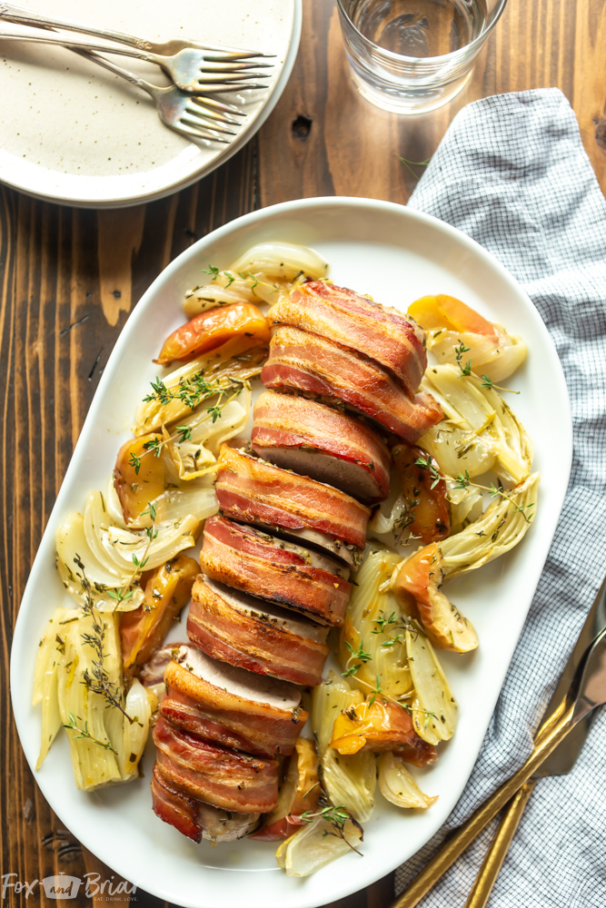 Bacon Wrapped Pork Tenderloin Recipe