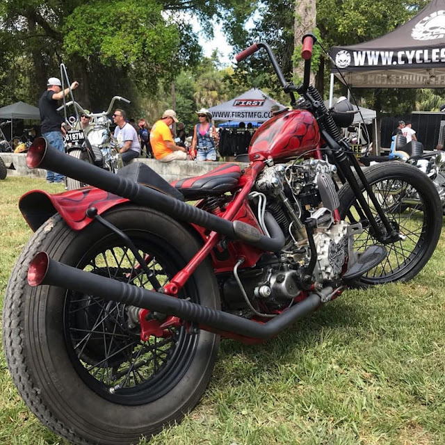 Harley Davidson Knucklehead By Four Speed Mayhem Hell Kustom