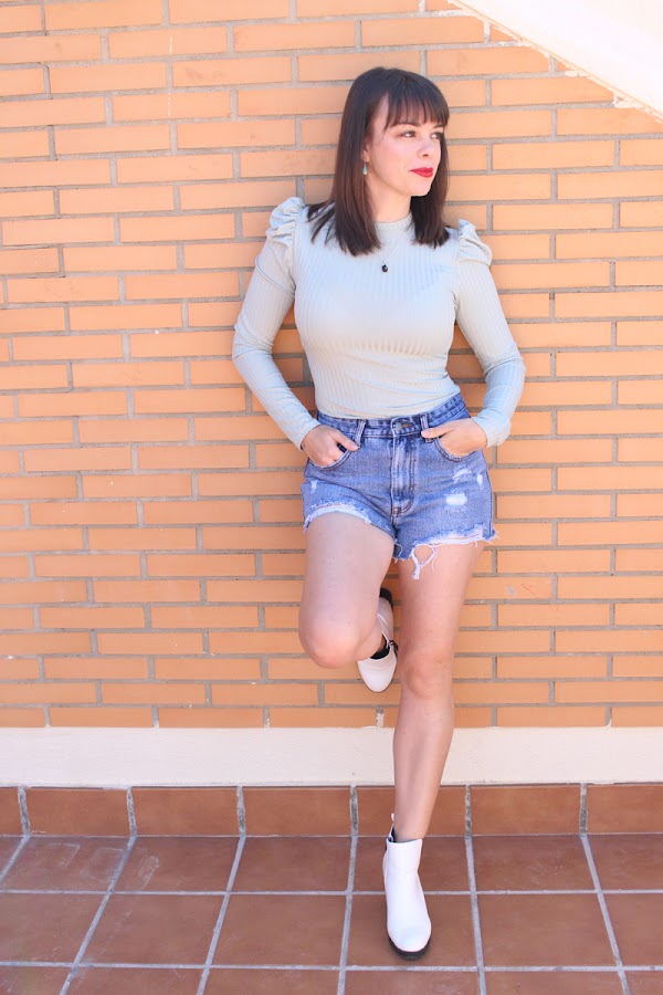 Shorts vaqueros rotos