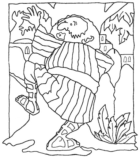 zaqueo coloring pages - photo #19
