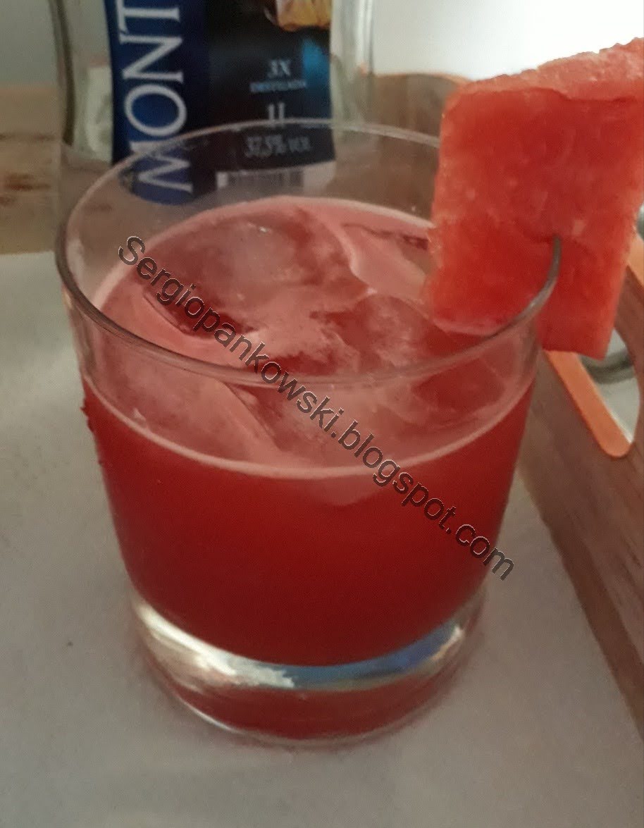 Sergio Pankowski Gastronomia Drink Vodka com Melancia