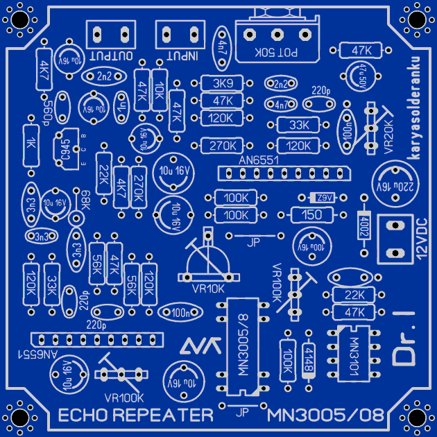 Karya Solderanku: ECHO REPEATER MN3005/08