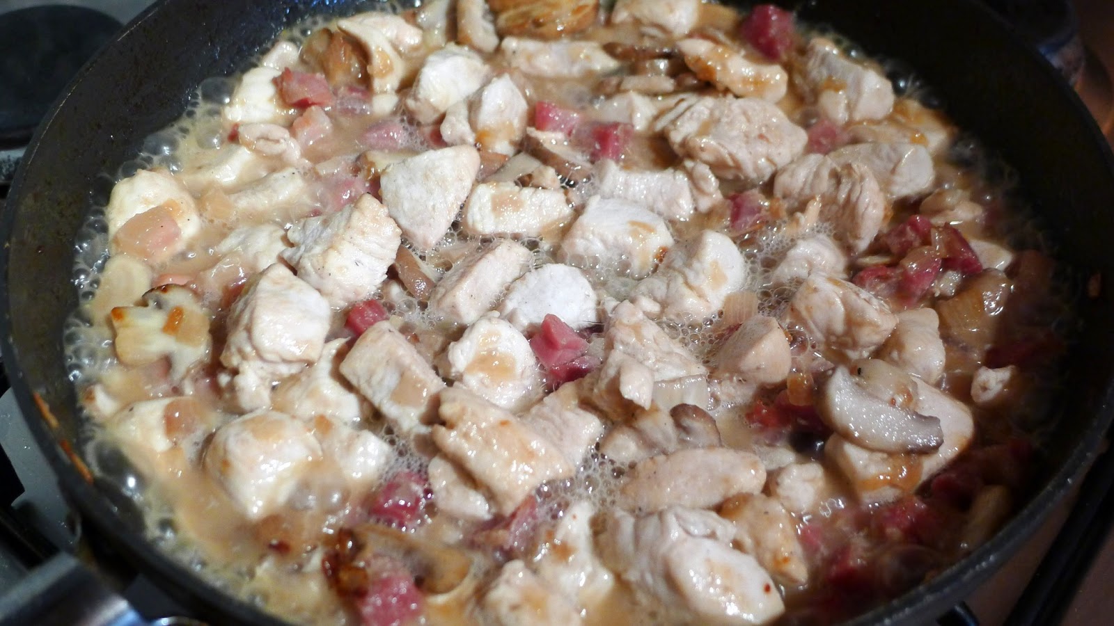 Culinary Adventures in London Chicken, Mushroom & Pancetta Filo Pie