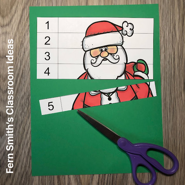 Click Here to Download these Christmas Counting Puzzles for Your Classroom Today!