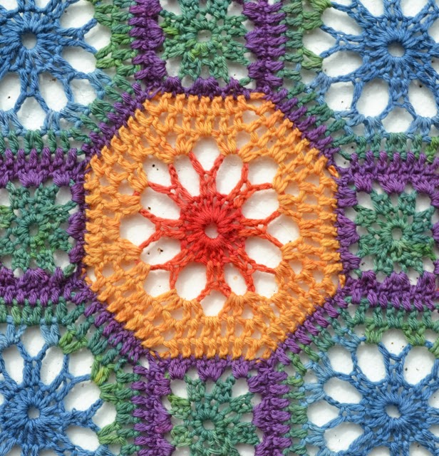 Amanda's Crochet Blanket Adventures Kaleidoscope and Zodiac mystery