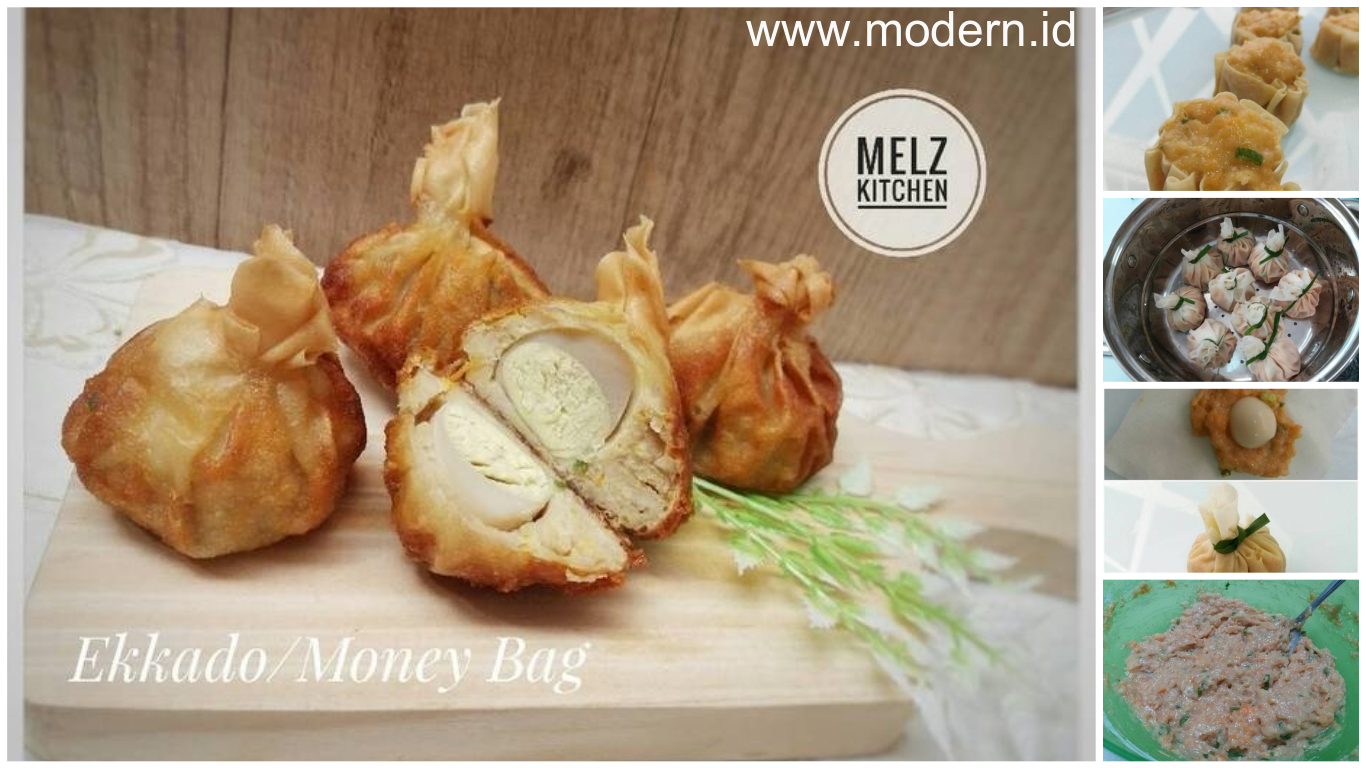 Resep Ekkado Money Bag Ala Hokben Bisa Untuk Ide Jualan Frozen Food Modern Id