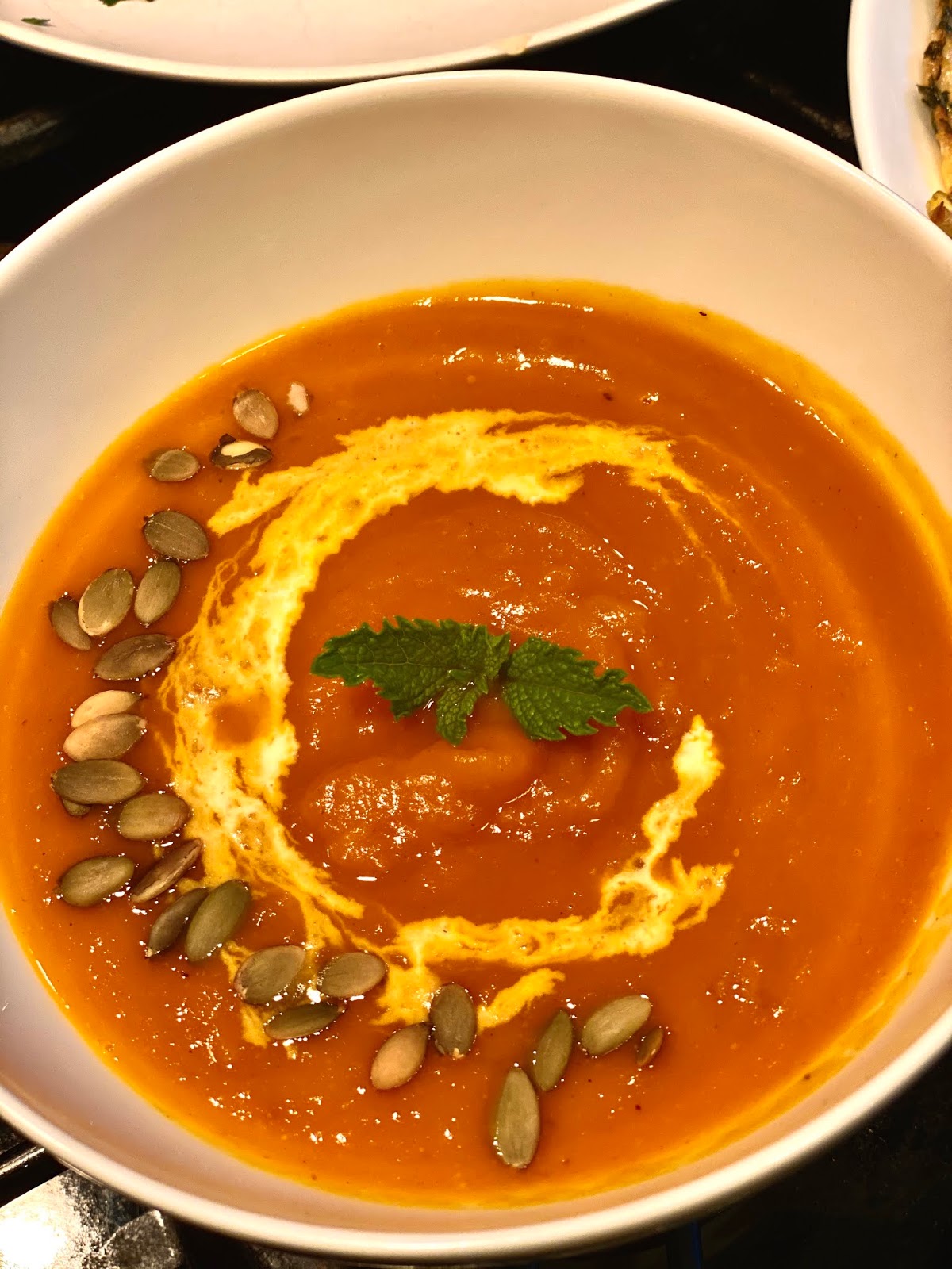 Roasted Buttercup Soup (Pumpkin Soup)