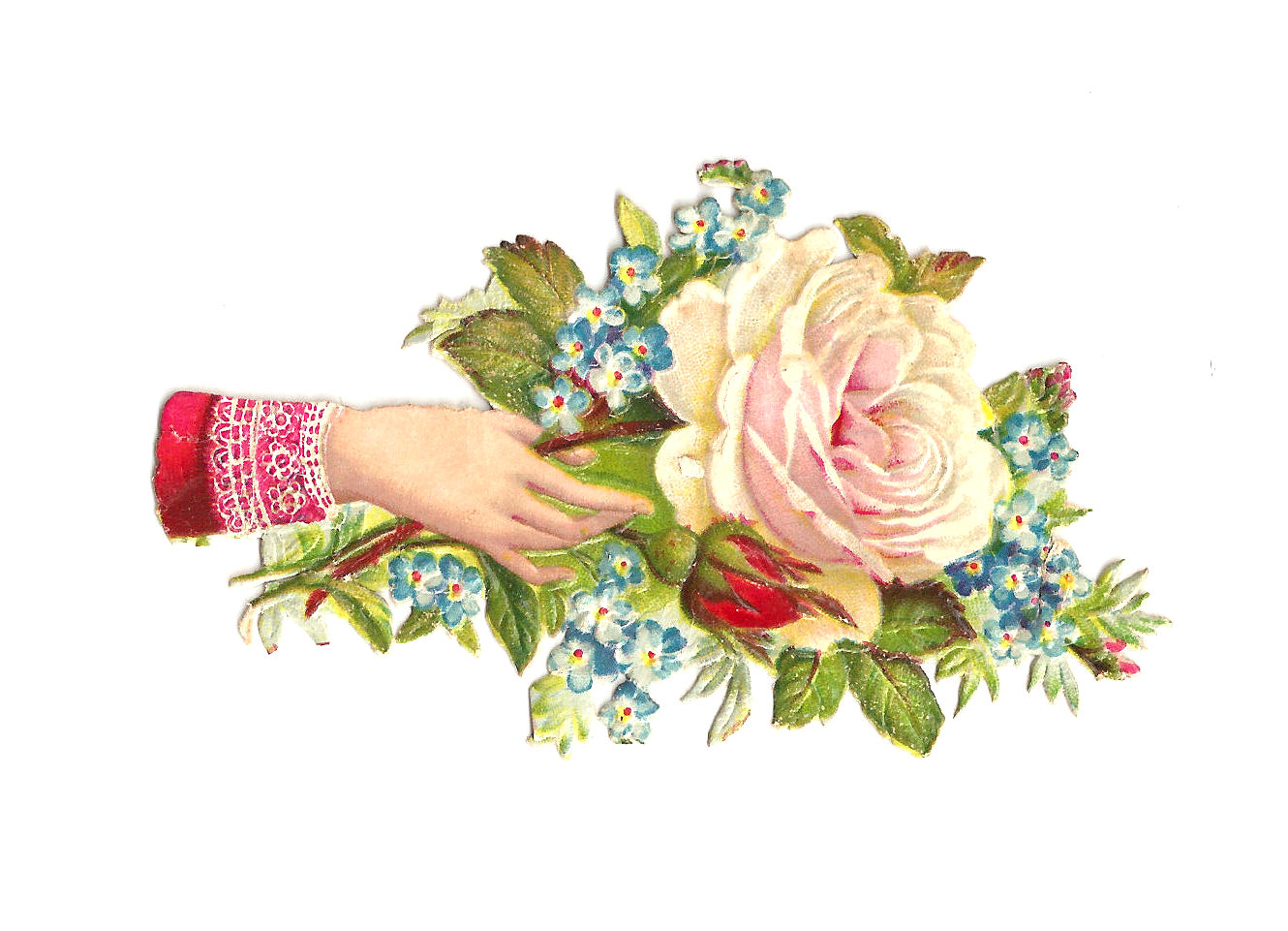 free clip art victorian flowers - photo #17
