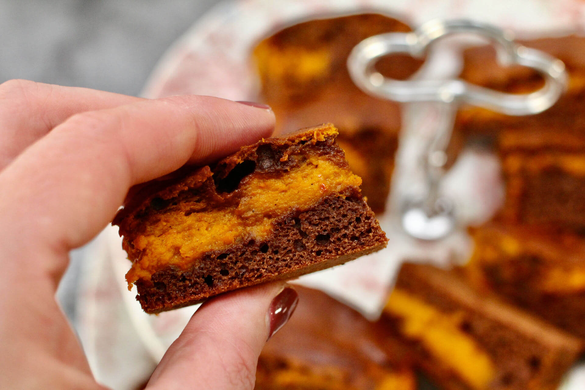 HOME OF HAPPY: SAFTIGE SCHOKO-KÜRBIS-BROWNIES