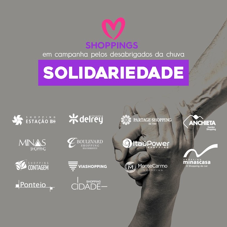 Shoppings se transformam em pontos de doações para afetados pelas chuvas em Minas Gerais