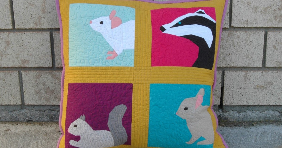 The Tartankiwi Woodland QuiltAlong A Finish