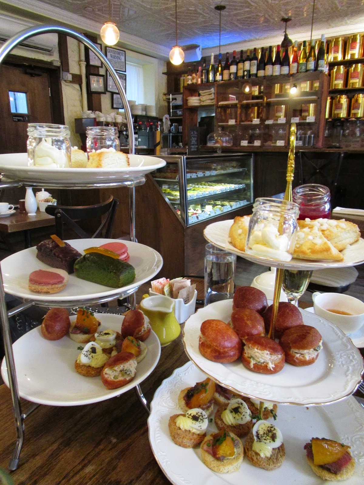 High Tea at Boise, East Village, NYC