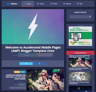 Vletters Amp Blogger Template 1- kanalmu Vletters Amp Blogger Template 1- kanalmu