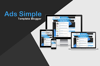 Ads Simple Responsive Blogger Template 