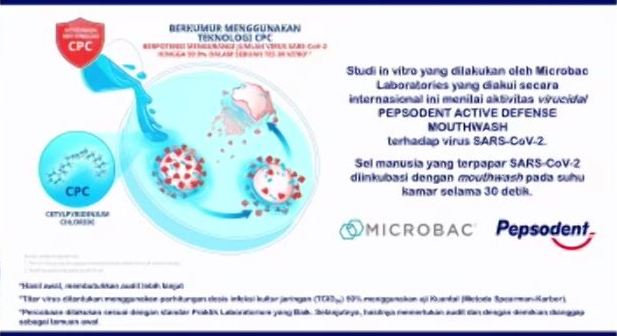 Pepsodent Active Defense Mouthwash Terbukti In Vitro Lawan Virus Corona Kurangi SARS-CoV-2 Nurul Sufitri Travel Health Lifestyle Blog Review