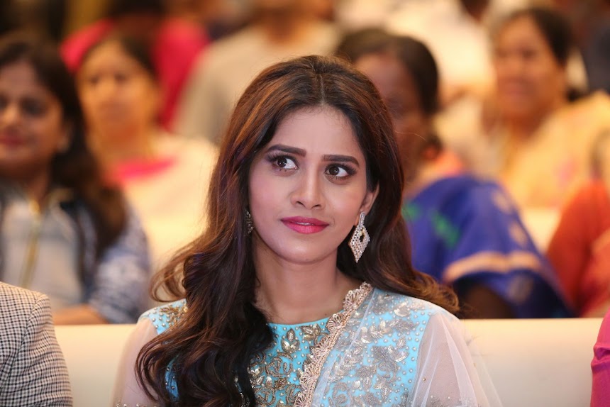 Nabha Natesh at Nannu Dochukunduvate Pre-Release