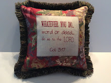Col. 3:17 - Red Floral (plaid back)