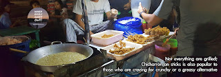 Chicharron on sticks, Philippines