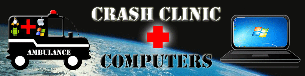 Crash Clinic Computers- Fast Affordable Laptop and Desktop Repair service, and sales Norwich CT 