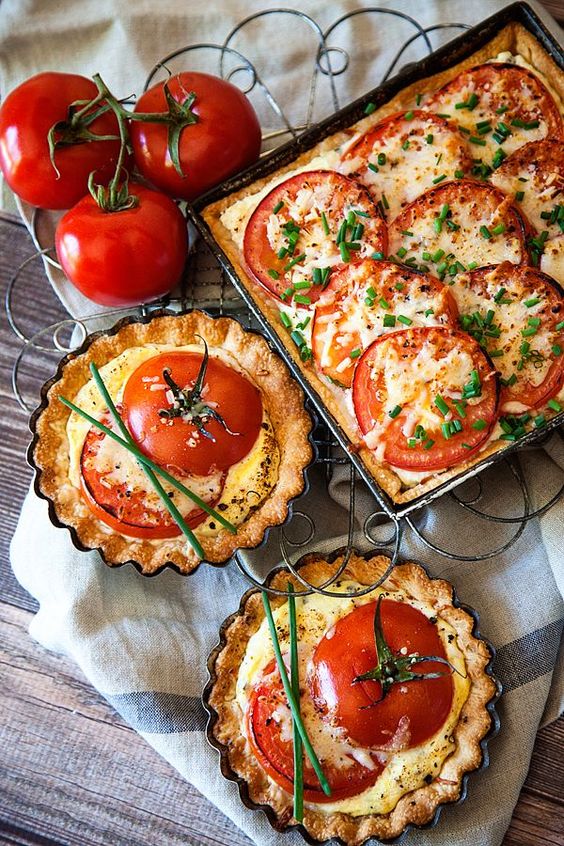Tomato Tart Diet Healthy Recipe