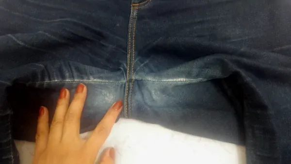 Como consertar fundo calça jeans