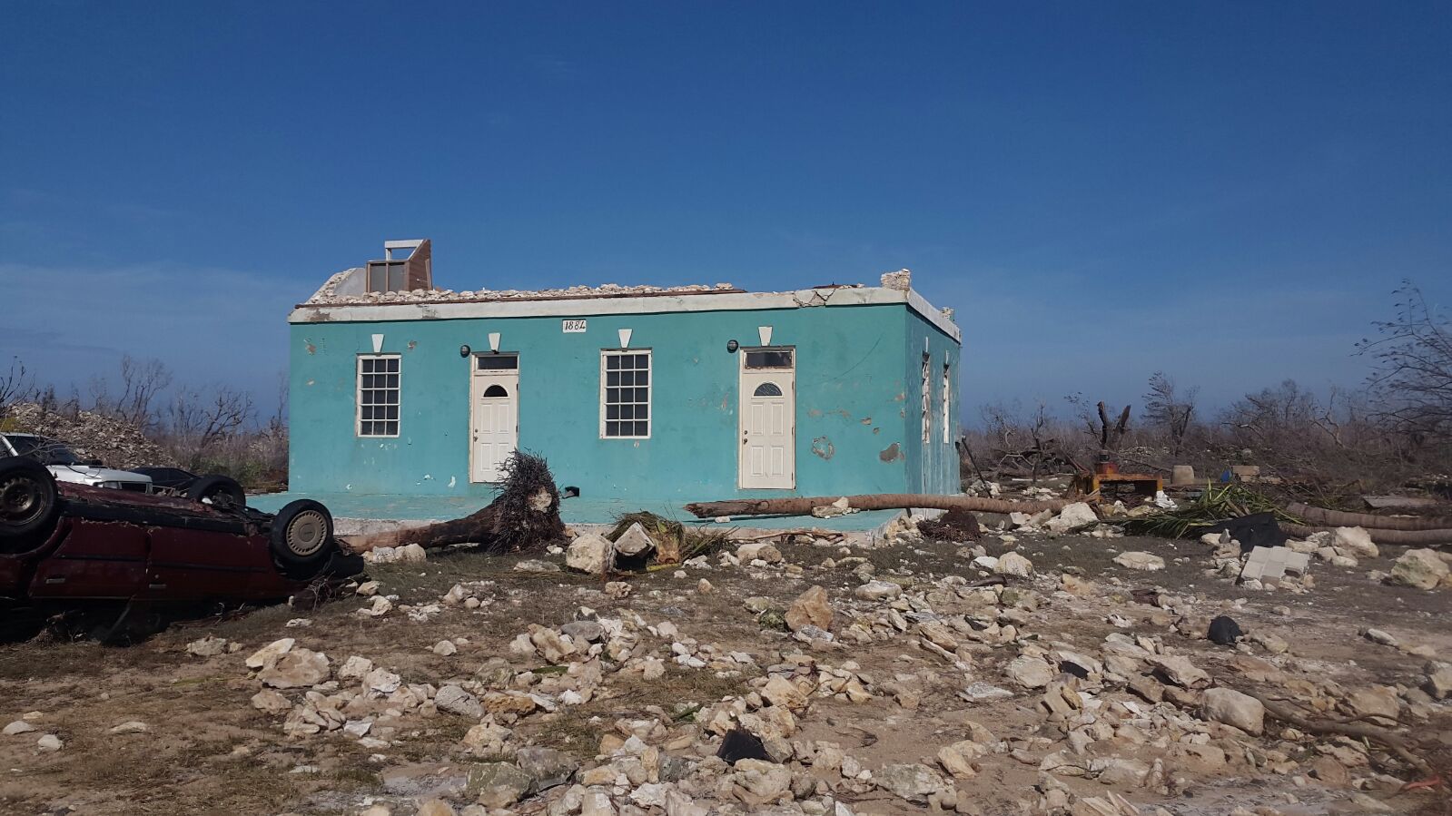 Fly Paper Crooked Island The Aftermath of Hurricane Joaquin