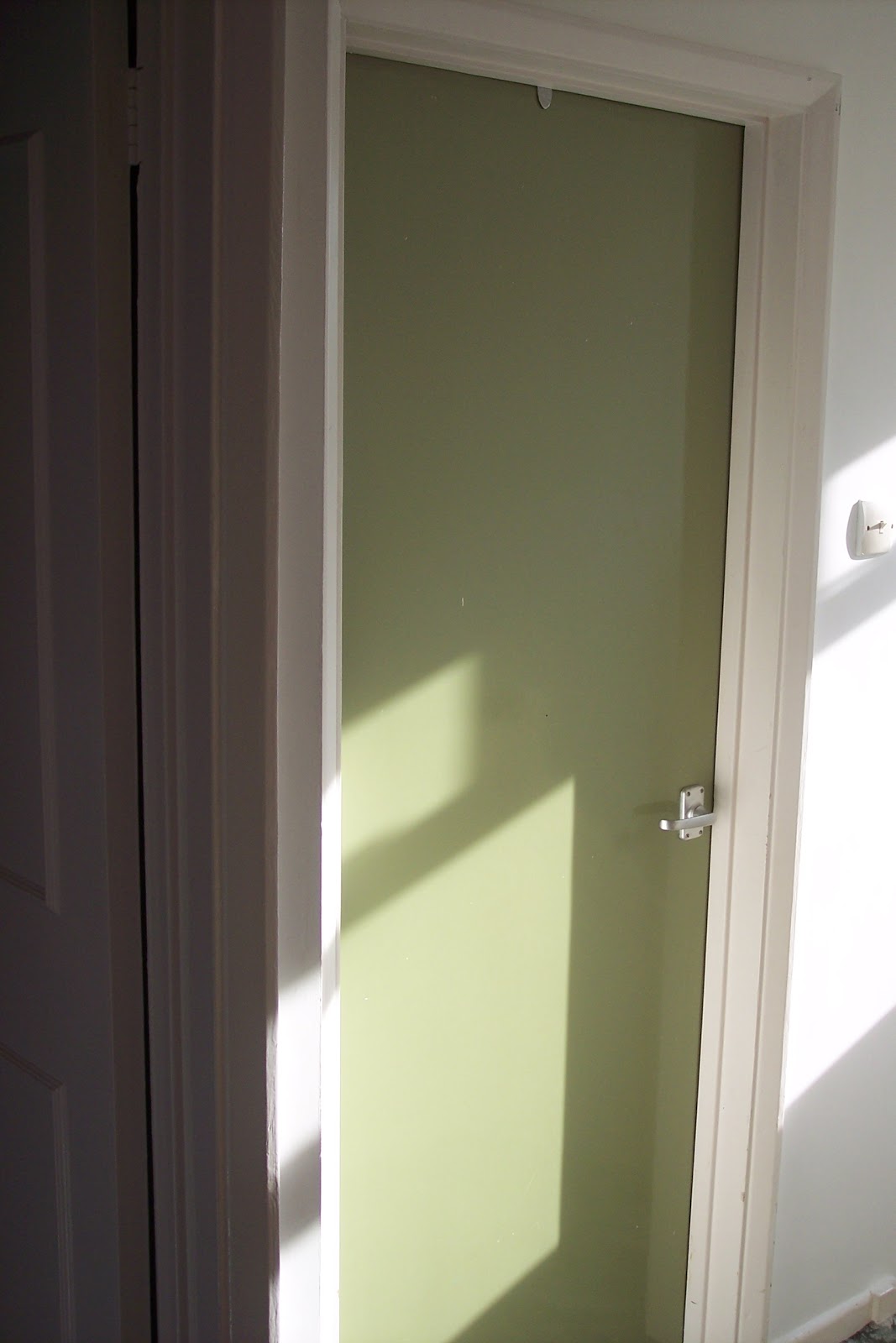 Paint and Style Green door