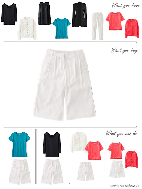 How to Build a Capsule Wardrobe in Turquoise, Coral, Black, and Grey: 1 ...