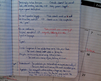 Mr. Del Ferraro's English 8 Class: October 2011