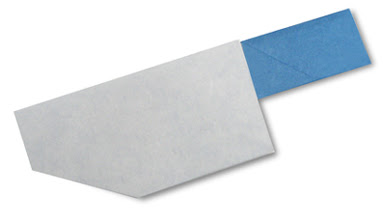 Cách gấp, xếp con dao bằng giấy origami - Video hướng dẫn 
