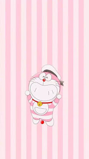 Wallpaper wa doraemon pink