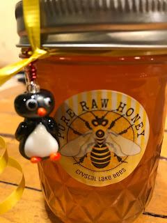 Honey Jar with Bead