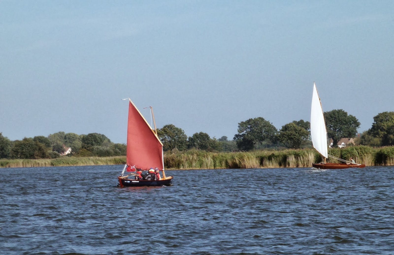 Daisy II: Hickling Broad, Drascombe Association Rally; 27-29 September 2013