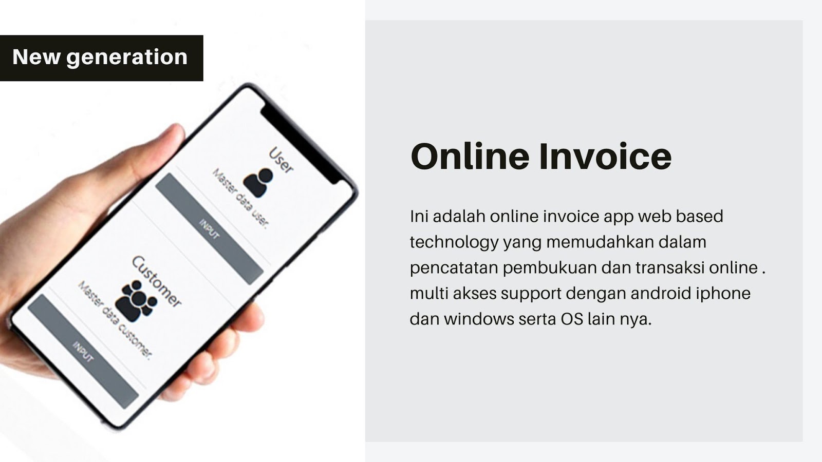 aplikasi invoice online,software program invoice faktur penjualan dan tender project pembukuan online