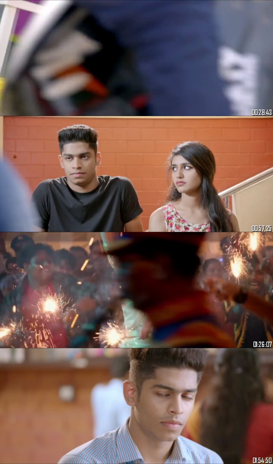 Oru Adaar Love 2019 UNCUT HDRip 720p 480p Dual Audio Hindi Full Movie Download