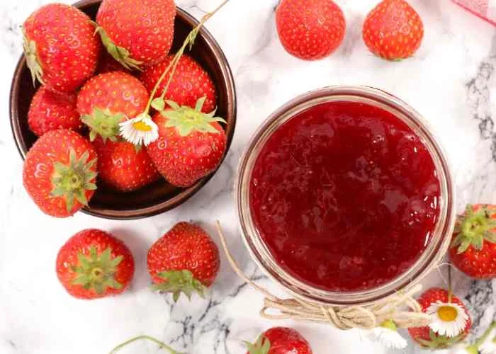 Instant Pot Strawberry Jam Low Sugar No Pectin Koti Beth