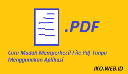 Aplikasi Memperkecil File Pdf