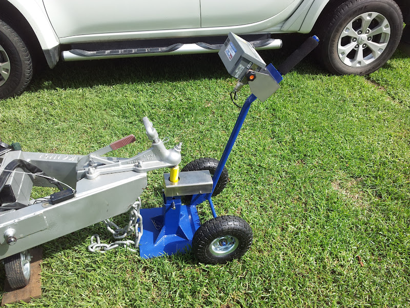 Caravan and Trailer Weighing Systems Tow Ball Weight Testing