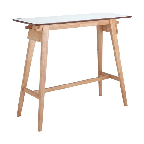 CONIC Bàn Bar 120x45x100.5 cm Màu Gỗ Tự Nhiên