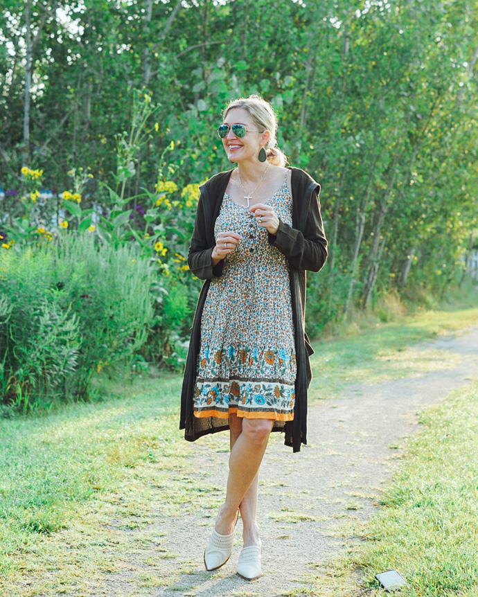 How to Wear Your Sundress Through Fall