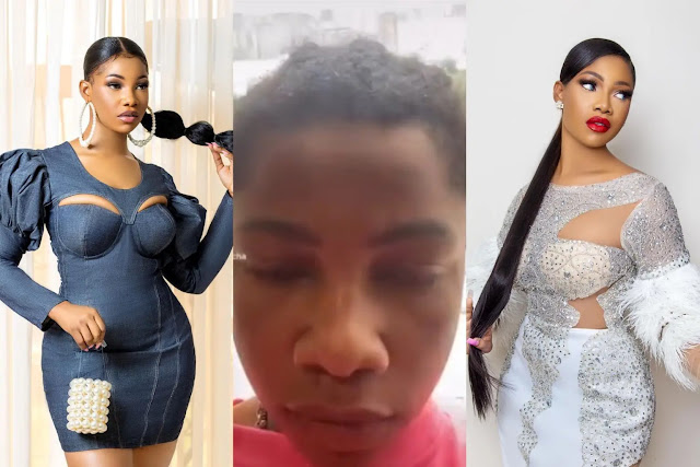 Fans Mocks Tacha as she shows off her Face without makeup (Video)