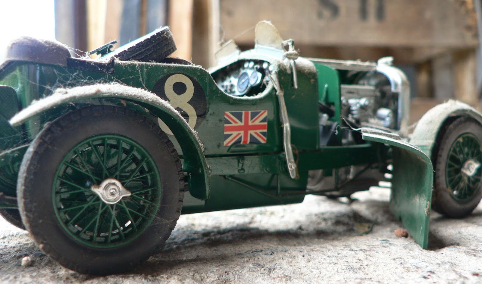 Maquette Heller Bentley Blower 4,5L Ech.1/24 - Modélisme