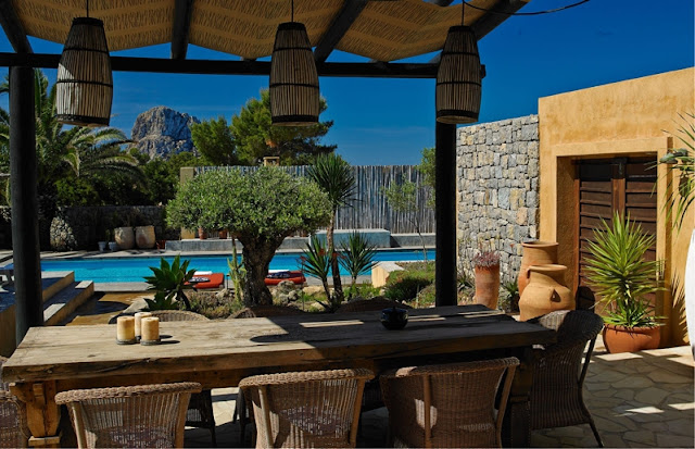 Una casa de ensueño en Ibiza chicanddeco