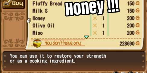 How to Get Honey in Harvest Moon: Hero of Leaf Valley