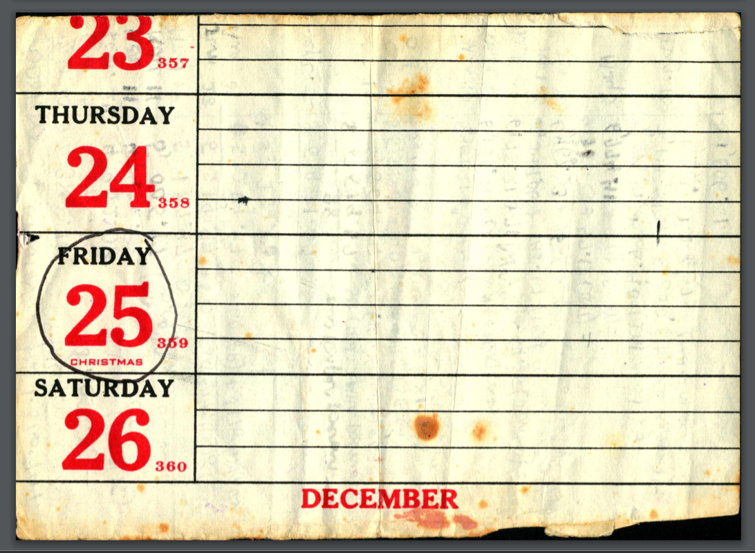 Sylvia Plath's Calendars