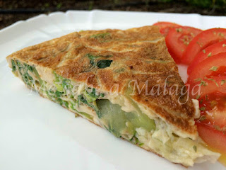 receta tortilla de lechuga