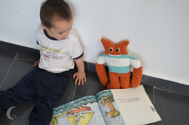 Pagina del libro con Max.